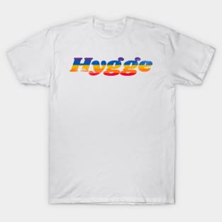 Hygge Rainbow Font T-Shirt